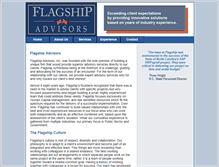 Tablet Screenshot of flagshipadvisors.com